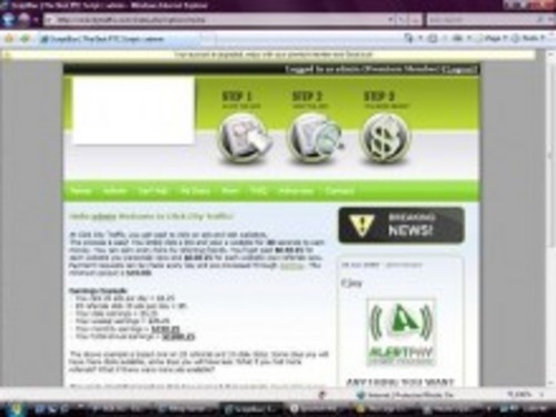 Product picture Pro Bux AlertPay Version 299CS - Full PTC Script! 